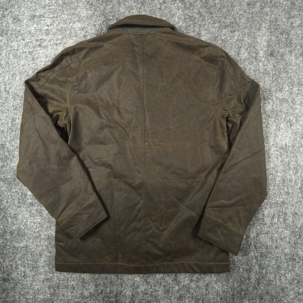 Flint and Tinder Waxed Field Jacket Mens XS NWT British Millerain Canvas Brown - Picture 12 of 15